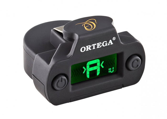 Tuner chromatyczny Ortega OCST-1BK do otworu rezonansowego Multi-Mode