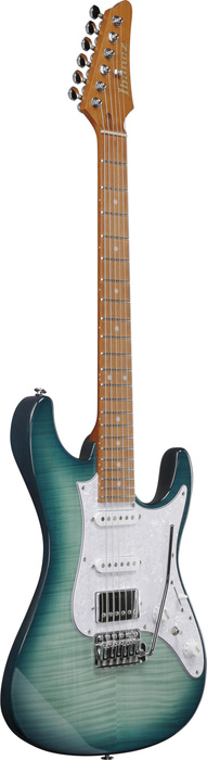Gitara elektryczna Ibanez AZ22S1F-TXB Transparent Turquoise Burst