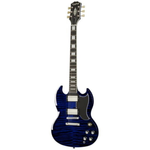 Epiphone EXCLUSIVE SG Custom Figured (z Premium Gig Bag) Viper Blue gitara elektryczna