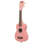 Ukulele sopranowe różowe z pokrowcem Kala KA UK FLAMINGO RW