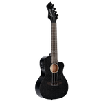 Ukulele koncertowe elektroakustyczne Ortega RUHZ-CE-SBK Horizon okoume czarne