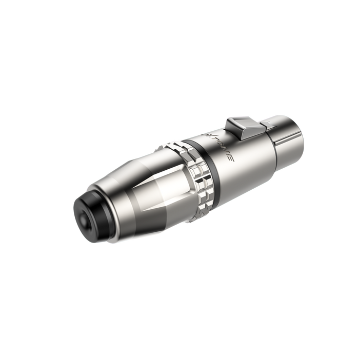 Wtyk XLR żeński 3-pin wodoodporny IP67 Roxtone RX3FWP-NG