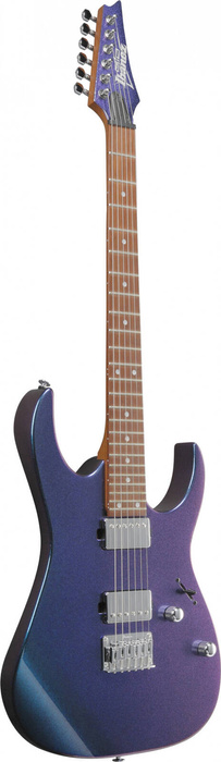 Zestaw gitara elektryczna Ibanez GRG121SP-BMC Blue Metal Chameleon z dedykowanym futerałem Ibanez M300C