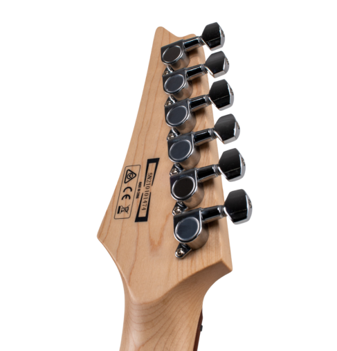 Zestaw gitara elektryczna Ibanez GRX70QA-TBB z dedykowanym pokrowcem Ibanez IGB540-BK