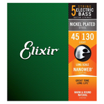 Elixir Bel 14202 Nanoweb 45-130 - Struny do gitary basowej