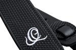 Pas do gitary skórzany Ortega OSCU-4 Black Braid czarny