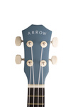 Zestaw ukulele sopranowe niebieskie z pokrowcem + akcesoria Arrow PB10 B2 Soprano Blue