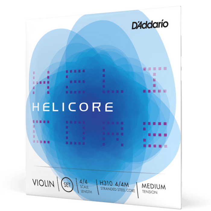 Struny do skrzypiec 4/4 D'Addario Helicore H310 4/4M Medium Tension