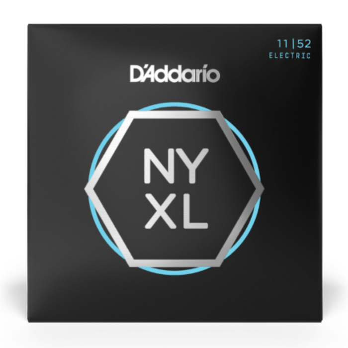 Struny do gitary elektrycznej D'Addario NYXL1152 Medium Top/Heavy Bottom 11-52