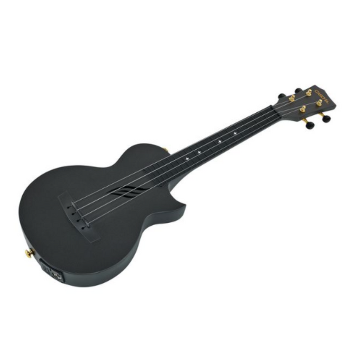 Ukulele koncertowe Cascha Carbon Fibre EQ HH 2258E czarne ukulele z pick-upem