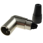 Gniazdo XLR męskie kątowe 3-pin Roxtone RX3RMP-NT