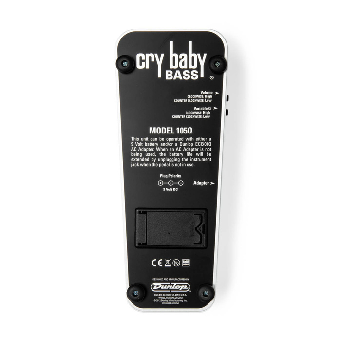 Efekt do gitary basowej Crybaby Bass Wah Q Dunlop 105Q