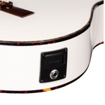 Gitara elektroklasyczna Ortega RCE145WH biała 4/4 z pokrowcem