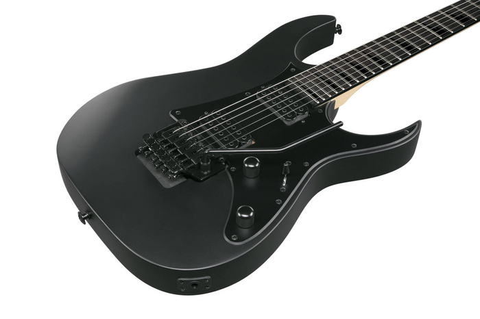 Zestaw gitara elektryczna Ibanez GRGR330EX-BKF Superstrat z kolumną Orange PPC-108 i wzmacniaczem Orange Micro Terror