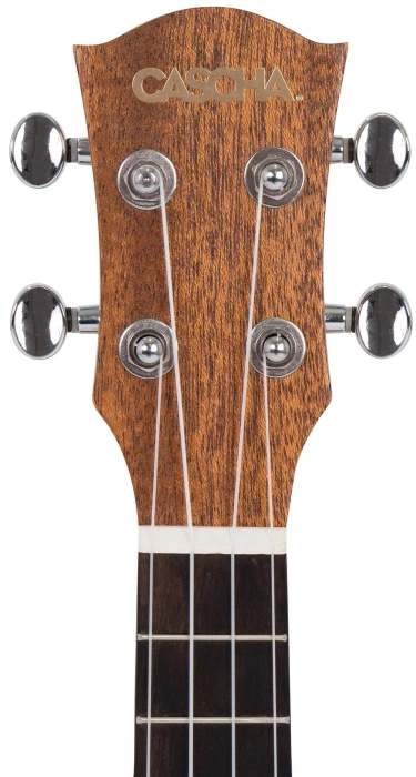 Ukulele koncertowe z mahoniu Cascha premium zestaw