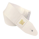 Ernie Ball 5350 pas do gitary biały ze złotym logo