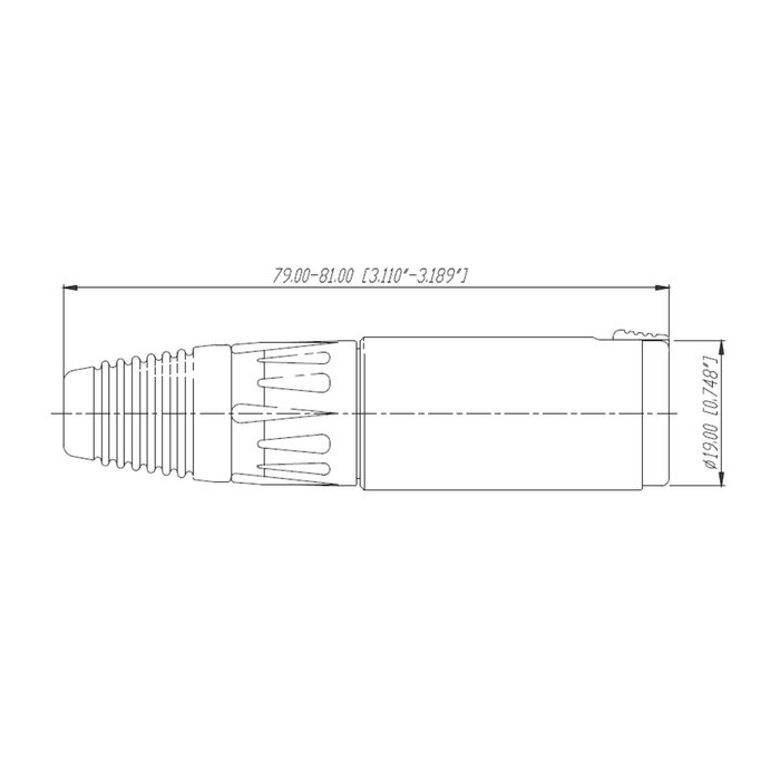 Złącze jack 6,3mm stereo Neutrik NJ3FC6