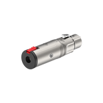 Adapter XLR żeński na Jack 6.3 mm stereo żeński z blokadą Roxtone RA3XFJF