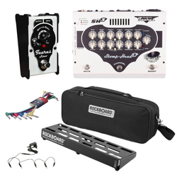 Pedalboard z wzmacniaczem gitarowym 60W i efektami Servo enhancer od Taurus Amp