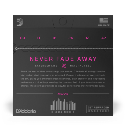 Struny do gitary elektrycznej D'Addario XTE0942 Super Light  9-42