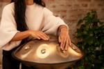 Handpan MEINL Sonic Energy Sensory HPSTL91 D Amara 9 Stainless Steel 440 Hz