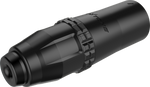 Wtyk XLR żeński 3-pin wodoodporny IP67 Roxtone RX3FWP-BG