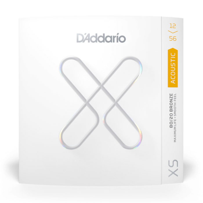 Struny do gitary akustycznej D'Addario XSABR1256 Light Top/Medium Bottom 12-56