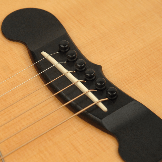 Kołki do gitary akustycznej D'addario PWPS1 Ebony Bridge