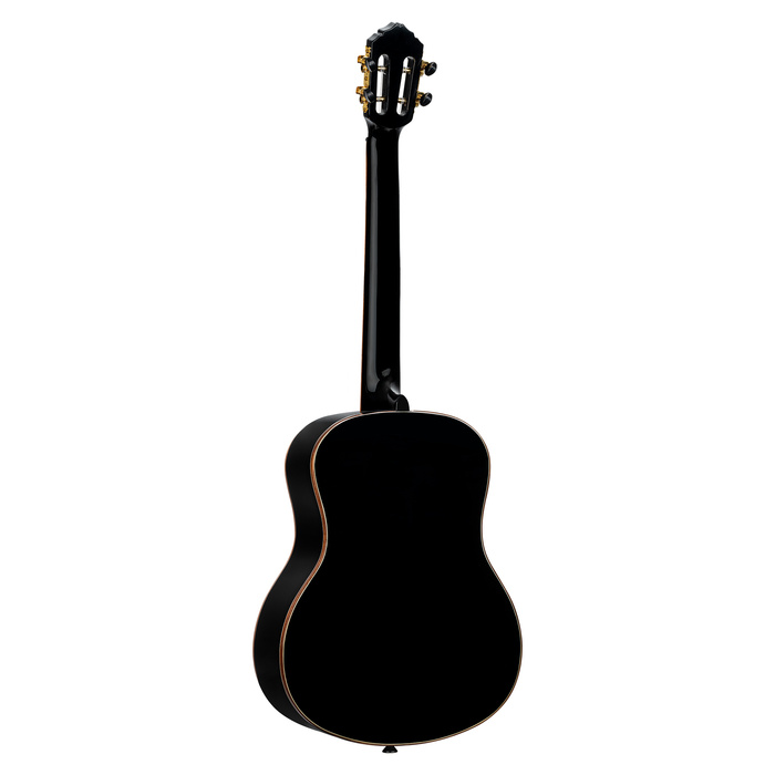 Ukulele barytonowe Ortega RUOX-BA Onyx czarne połysk świerk/mahoń + pokrowiec