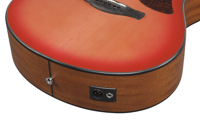 Gitara elektroakustyczna Ibanez AAM50CE-CRO Advanced Coral Red Burst Open Pore