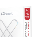 Struny do gitary akustycznej D'Addario XSABR1356 80/20 Bronze 13-56