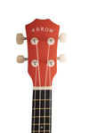 Zestaw ukulele sopranowe czerwone z pokrowcem + akcesoria Arrow PB10 R2 Soprano Red