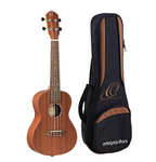 Ukulele koncertowe z pokrowcem Ortega RFU11S