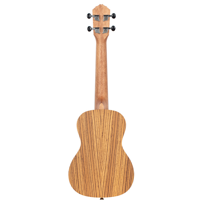 Ukulele koncertowe Ortega RFU11Z-L Zebrawood Natural dla leworęcznych z pokrowcem