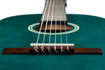 Zestaw gitara klasyczna 4/4 Ortega RST5MOC niebieska z pokrowcem