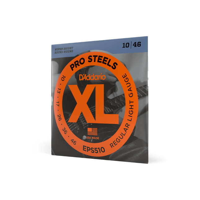Struny do gitary elektrycznej D'Addario EPS510 Regular Light 10-46