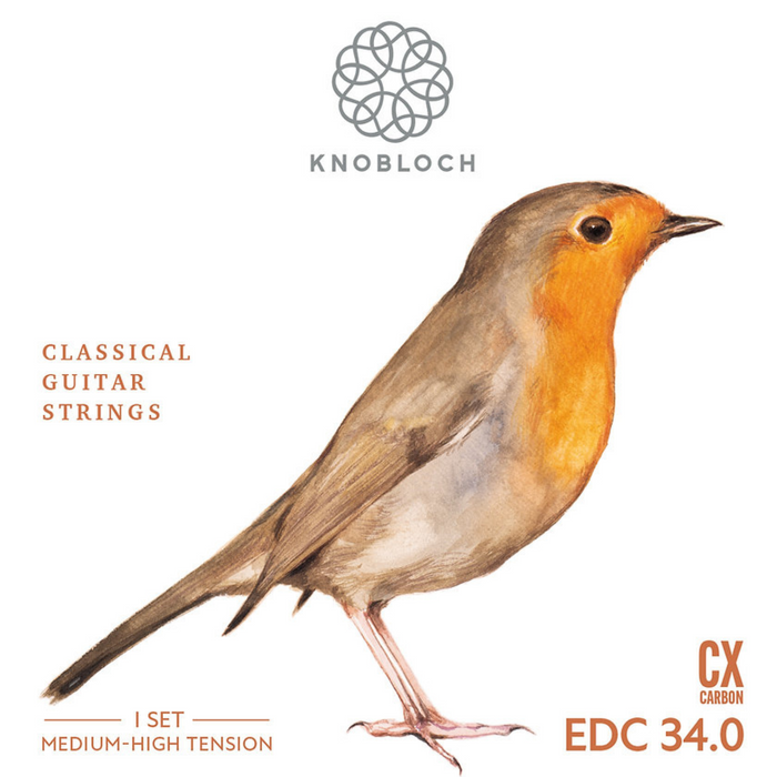Struny do gitary klasycznej Knobloch Erithacus Medium-High Tension EDC34.0 24-43