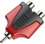 Adapter RCA na 2x RCA żeńskie Roxtone RPAN310