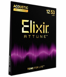 Elixir ATTUNE Phos Bronze 12-53 struny do gitary akustycznej Light