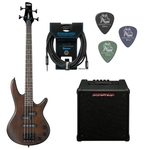 Gitara basowa Ibanez GSRM20B-WNF GIO Walnut Flat z combo Ibanez P20