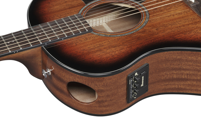 Gitara elektroakustyczna Ibanez AAM140E-MHS Advanced Mahogany Sunburst High Gloss