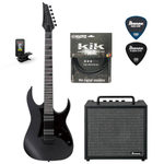 Zestaw gitarowy Ibanez GRGR131EX-BKF gitara elektryczna z combo Ibanez i akcesoriami