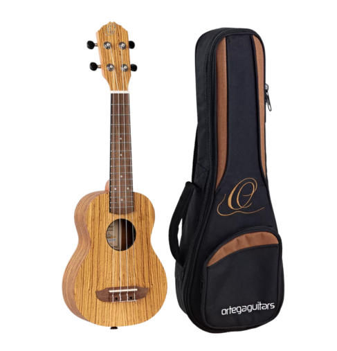 Ukulele sopranowe z pokrowcem Ortega RFU10Z 