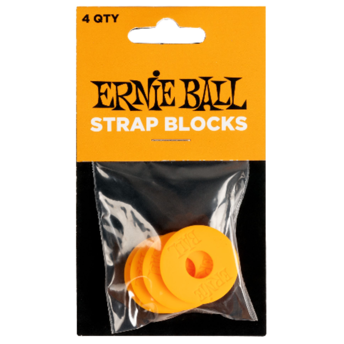 Strap lock Ernie Ball 5621 do gitary elektrycznej pomarańczowy