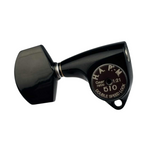 Klucze blokowane GOTOH SGV510Z-A01 HAPM czarne L3+R3 trzy lewe, trzy prawe klucze do gitary HAP-M