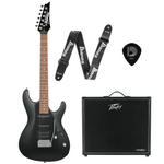 Zestaw gitara elektryczna Ibanez GSA60-BKN Gio z combo Peavey 100W VYPYR X3