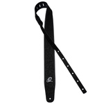 Pas do gitary skórzany Ortega OSBY-1 Byzantine Black czarny