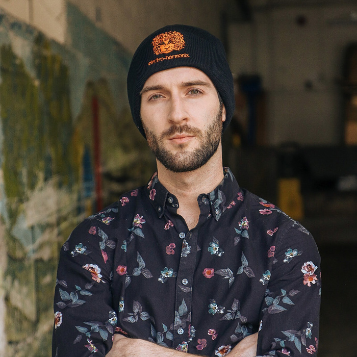 Czapka Electro Harmonix Beanie czarna z logo