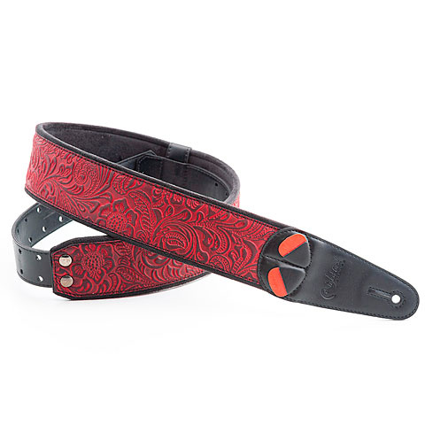 Pas do Gitary RightOn Straps 208 Mojo Sandokan Red