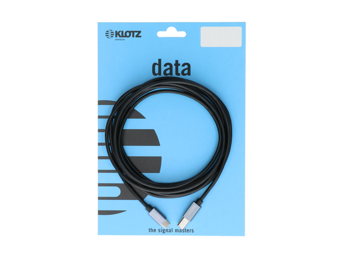 Kabel USB C - USB B Klotz USB-CB-3.0 3m USB 2.0 High Speed